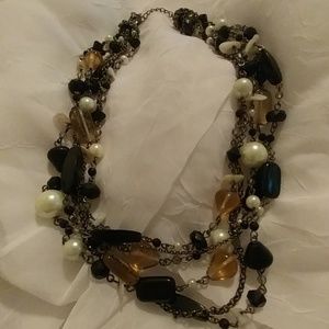 Lia Sophia multistrand necklace